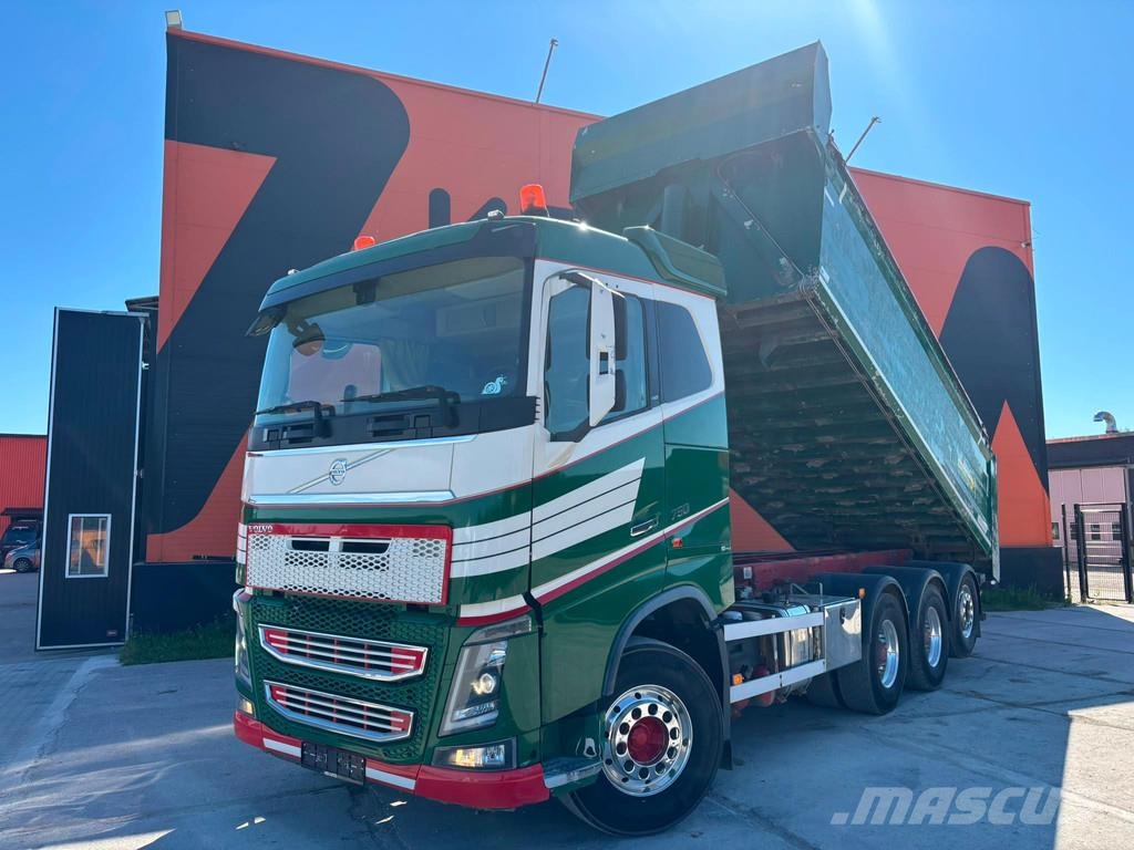 Volvo FH16 750 8x4*4 ALUMINIUM TIPPER BODY / EURO5 Bañeras basculantes usadas