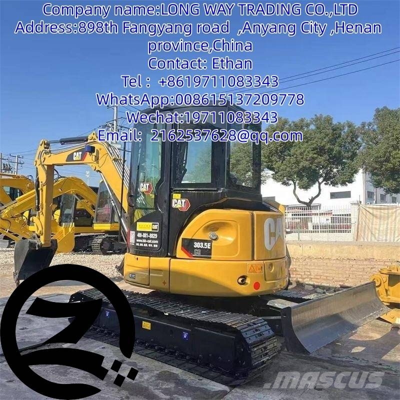 CAT 303.5E Bagri goseničarji