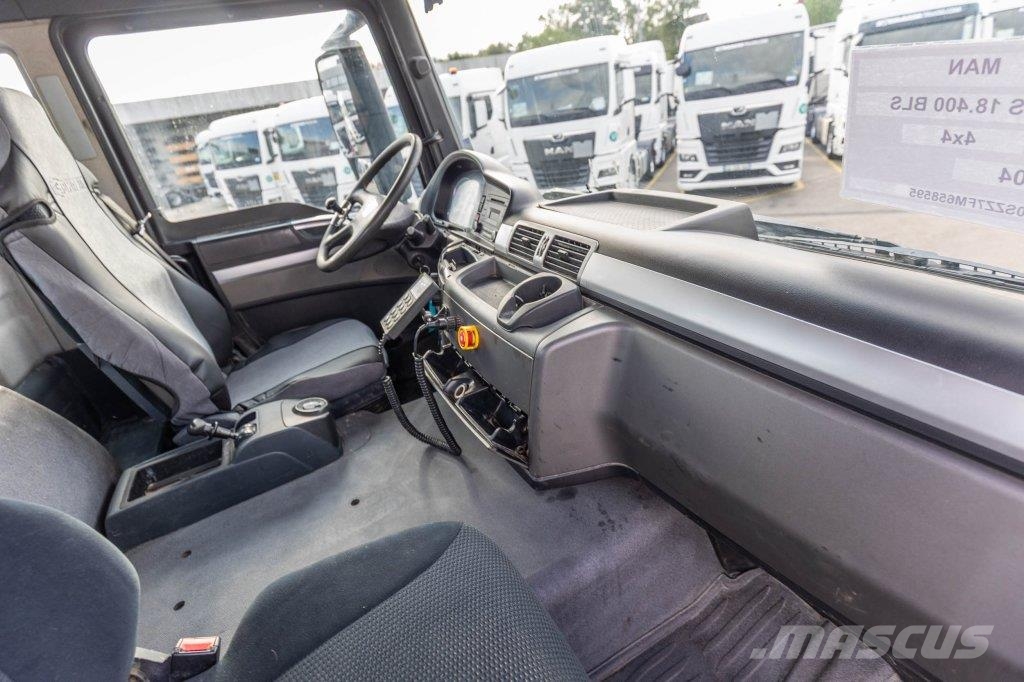 MAN TGS 18.400 BLS-4X4+LIEBHERR 10M3(2018) Betonikuorma-autot