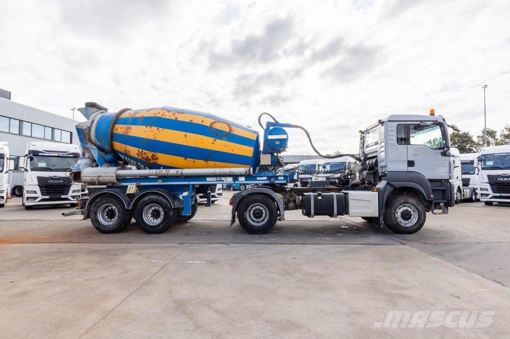 MAN TGS 18.400 BLS-4X4+LIEBHERR 10M3(2018) Betonikuorma-autot