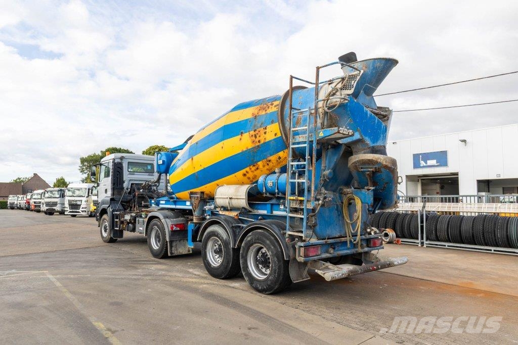 MAN TGS 18.400 BLS-4X4+LIEBHERR 10M3(2018) Betonikuorma-autot