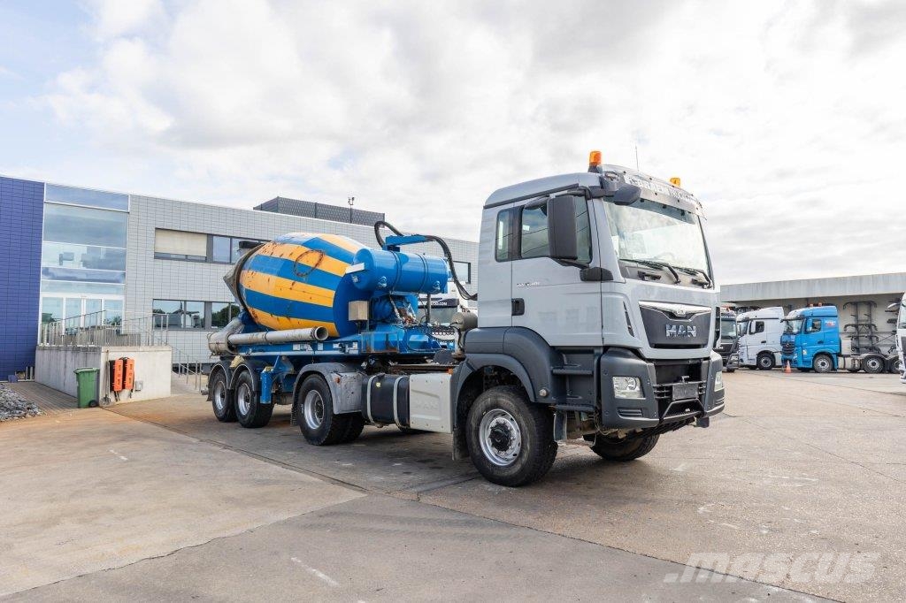 MAN TGS 18.400 BLS-4X4+LIEBHERR 10M3(2018) Betonikuorma-autot