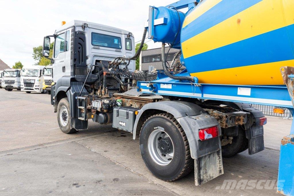 MAN TGS 18.400 BLS-4X4+LIEBHERR 10M3(2018) Betonikuorma-autot
