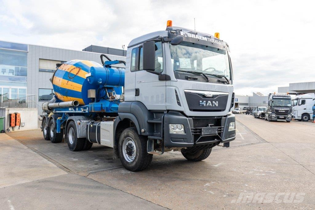 MAN TGS 18.400 BLS-4X4+LIEBHERR 10M3(2018) Betonikuorma-autot