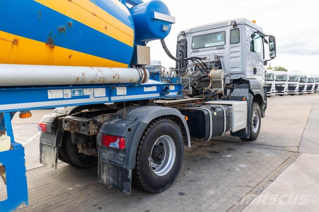 MAN TGS 18.400 BLS-4X4+LIEBHERR 10M3(2018) Betonikuorma-autot