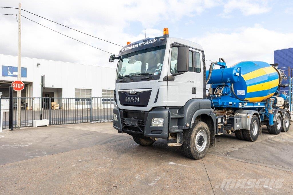 MAN TGS 18.400 BLS-4X4+LIEBHERR 10M3(2018) Betonikuorma-autot