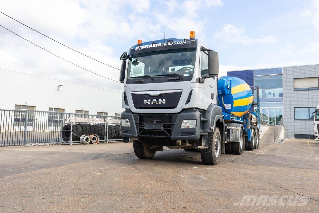 MAN TGS 18.400 BLS-4X4+LIEBHERR 10M3(2018) Betonikuorma-autot