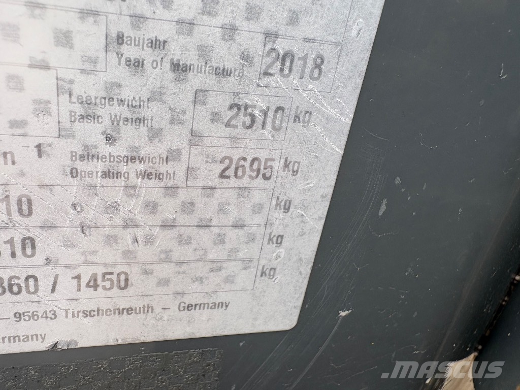 Wacker Neuson RD 27-120 Porinių būgnų volai