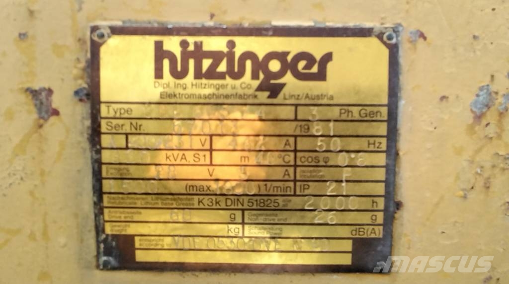 CAT 3408 Diesel Generatoren