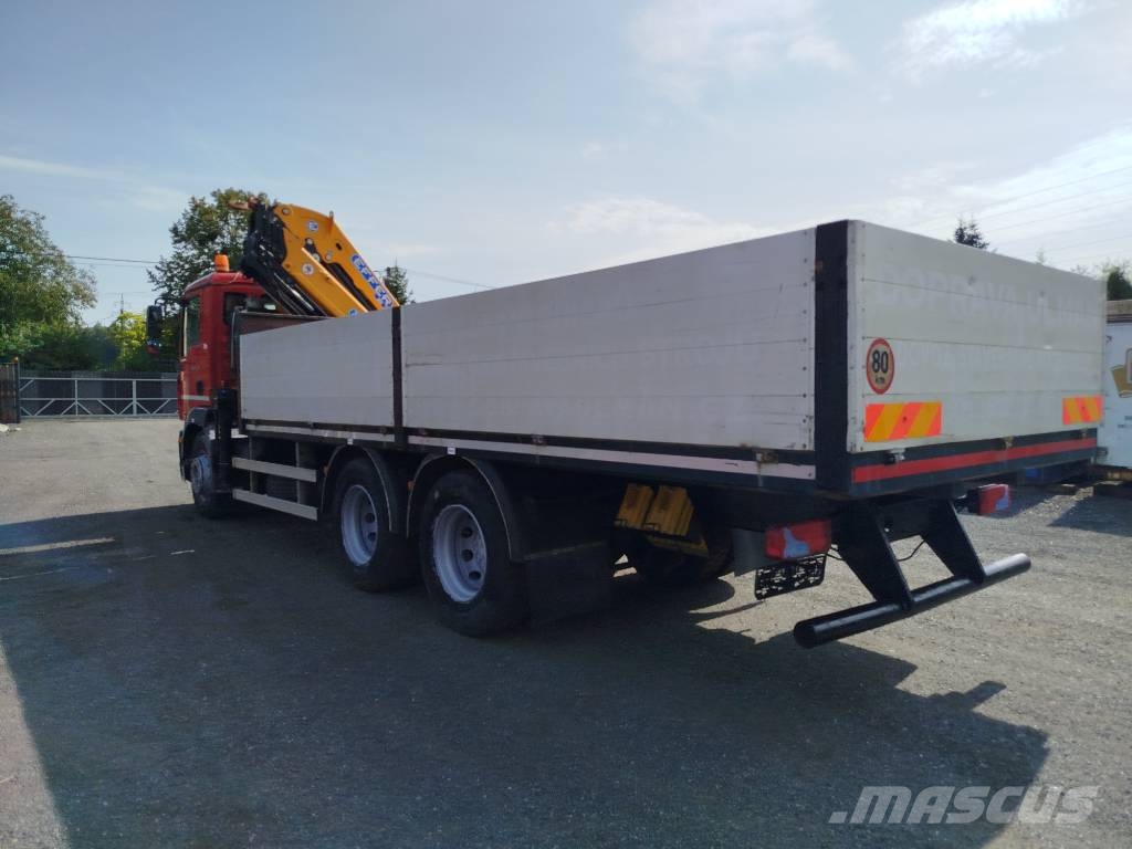 MAN TGM 26.280 6x4 Flatbed kamyonlar