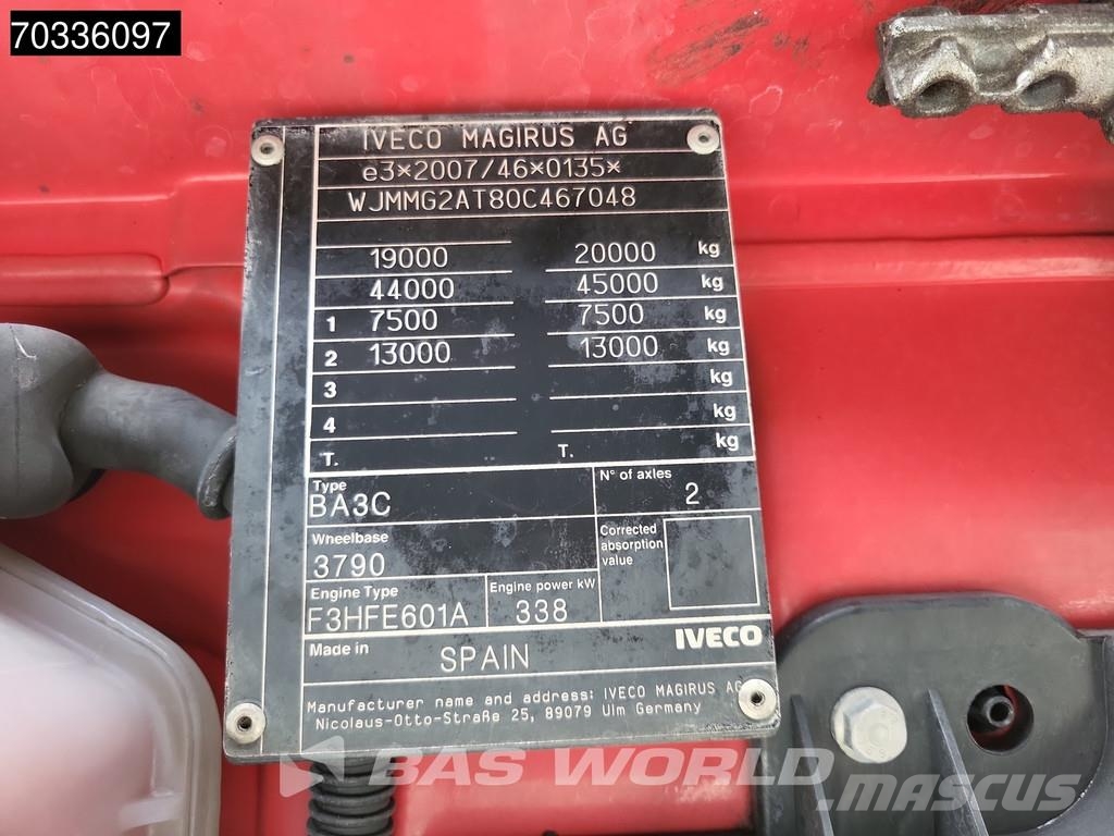 Iveco S-Way 460 S-Way 4X2 LNG! Retarder 2x Tanks Full-Ai Sattelzugmaschinen
