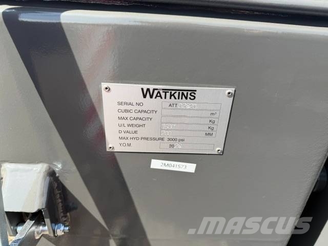 PHILLIP WATKINS 1500KG FRONT WEIGHT Etupainot