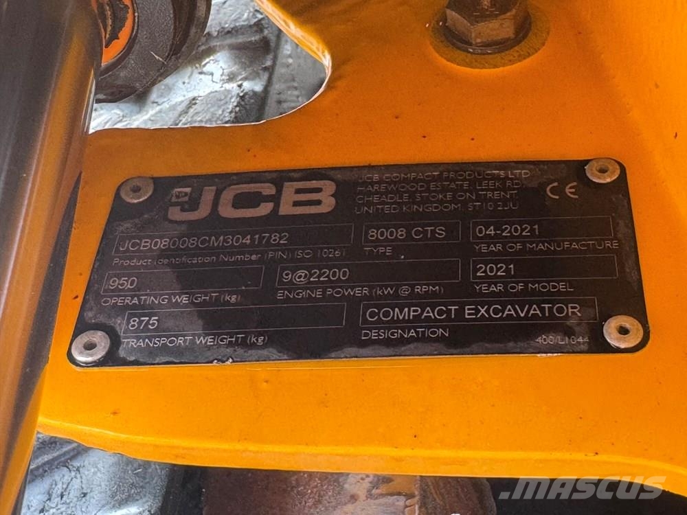JCB MICRO 8008 Minibagger < 7t