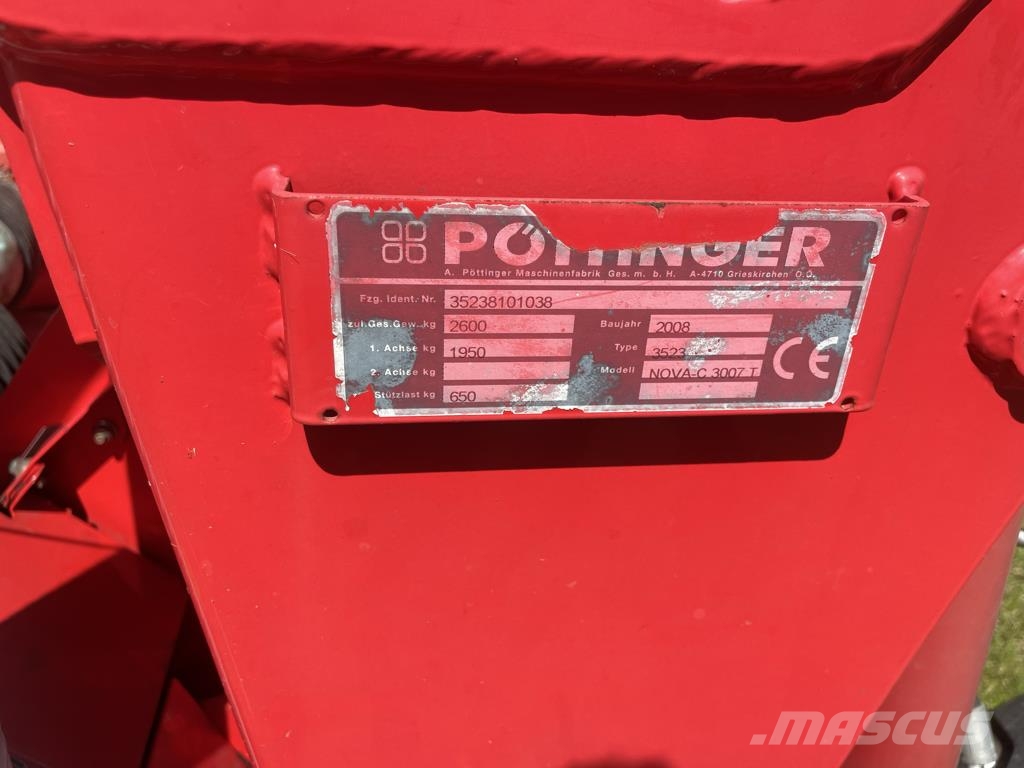 Pöttinger NOVACAT 3007 T ماكينات جز العشب