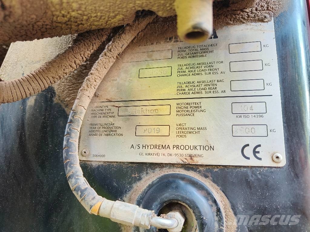 Hydrema 926F ESD Εκσκαφείς Φορτωτές τύπου JCB