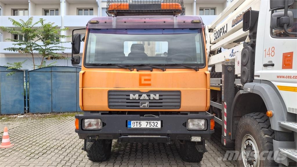 MAN LE 10.180 4X4 + ROTHLEHNER 160T Chassis Cab trucks