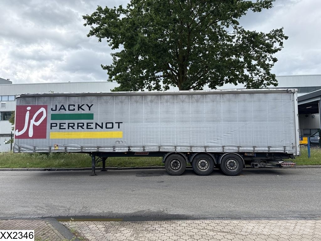 Fruehauf Tautliner Dhollandia Semirremolques de caja de lona