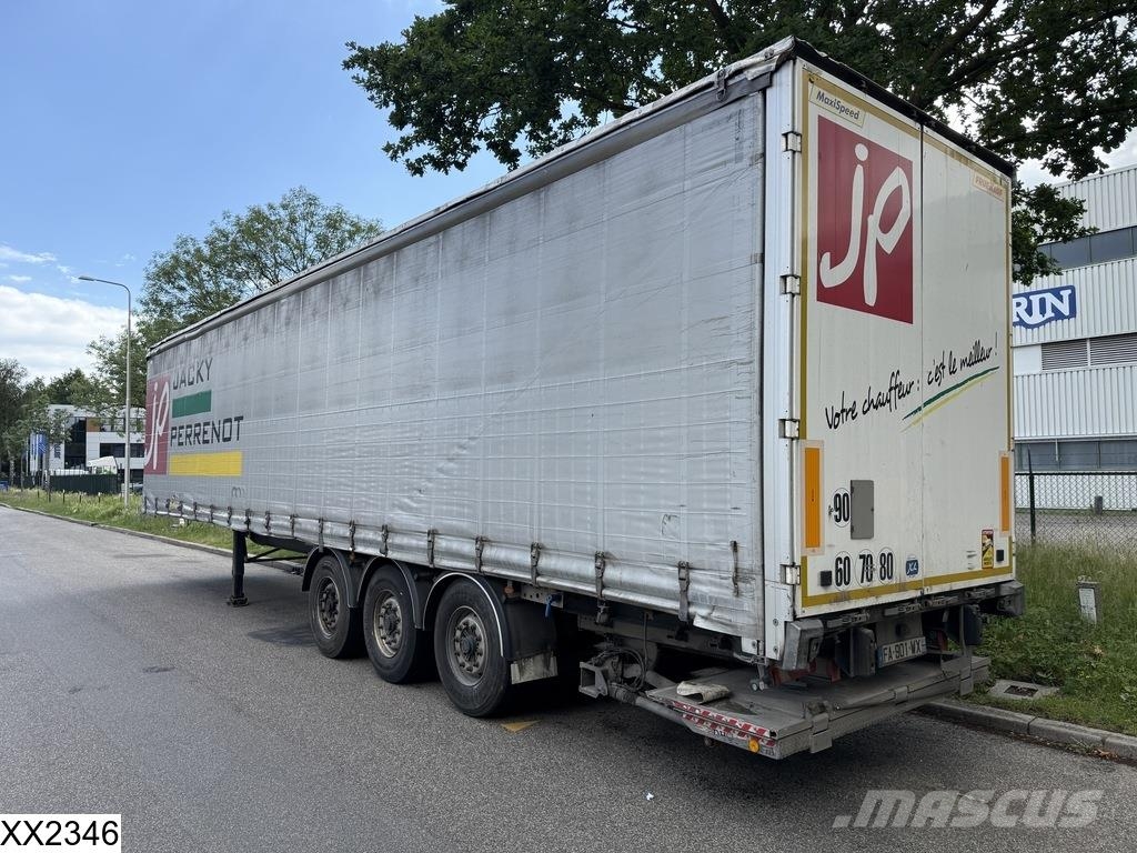 Fruehauf Tautliner Dhollandia Semirremolques de caja de lona