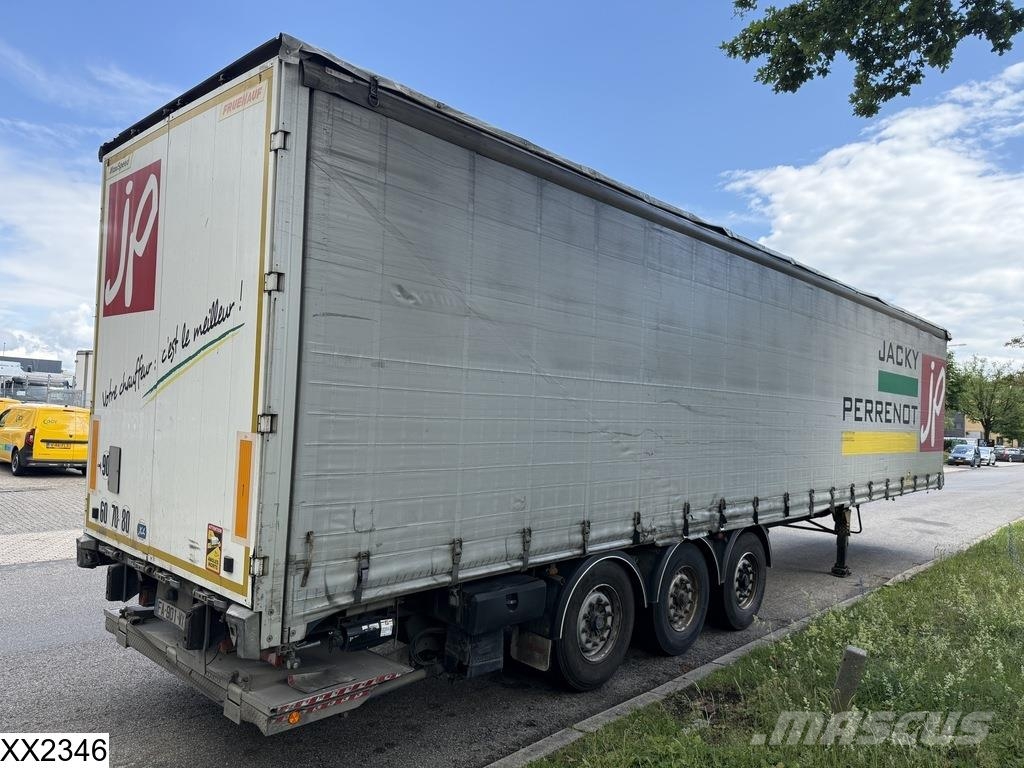 Fruehauf Tautliner Dhollandia Semirremolques de caja de lona