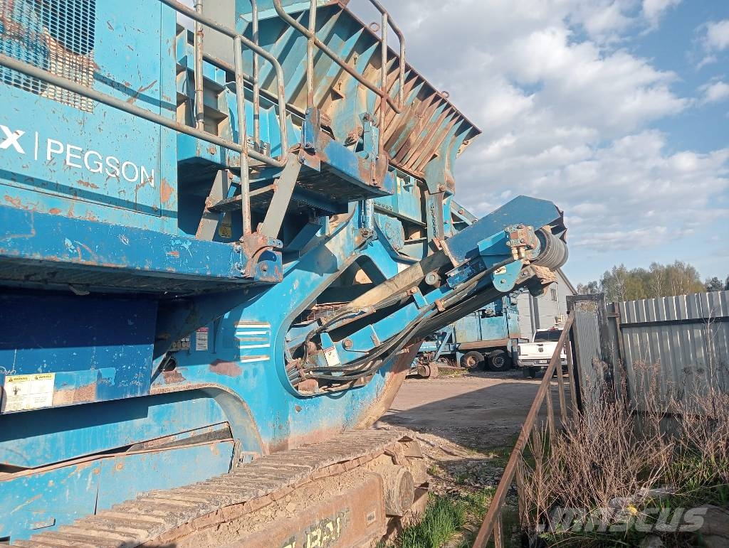 Terex Pegson 1100×800 mm Мобільні дробарки