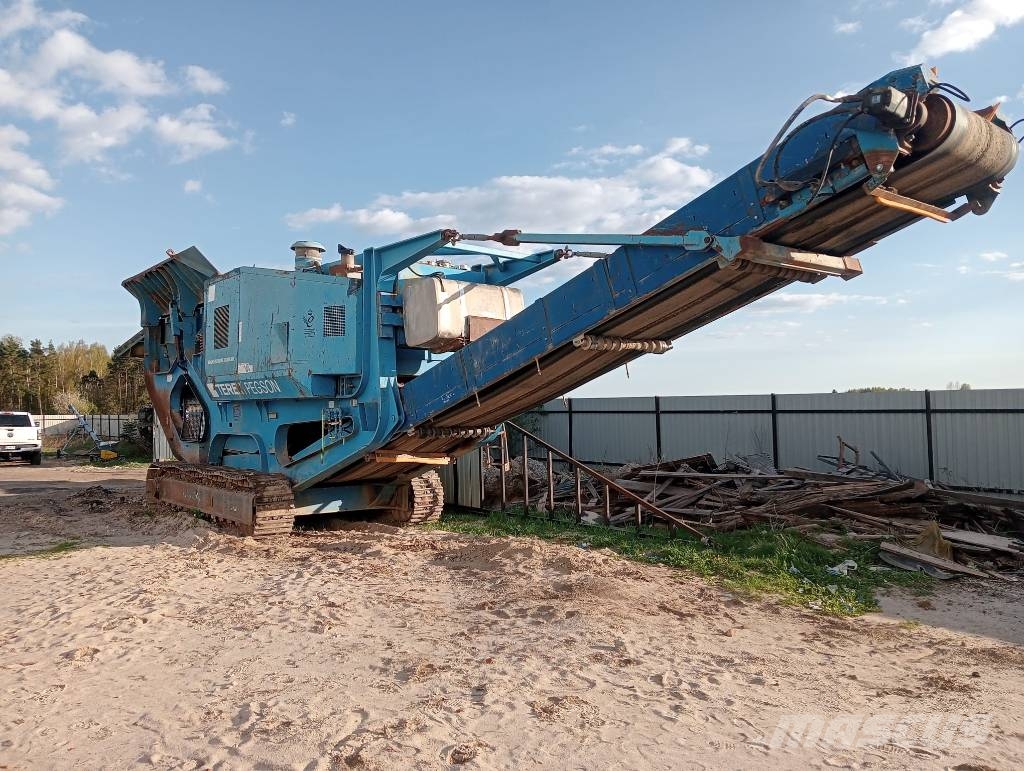 Terex Pegson 1100×800 mm Мобільні дробарки