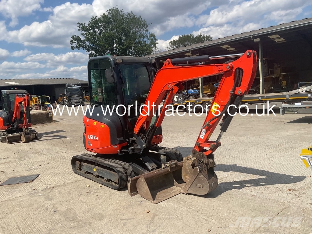 Kubota U 27-4 Minigraafmachines < 7t