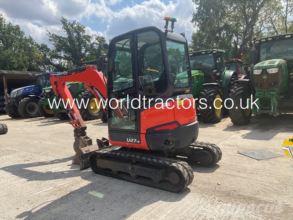 Kubota U 27-4 Minigraafmachines < 7t