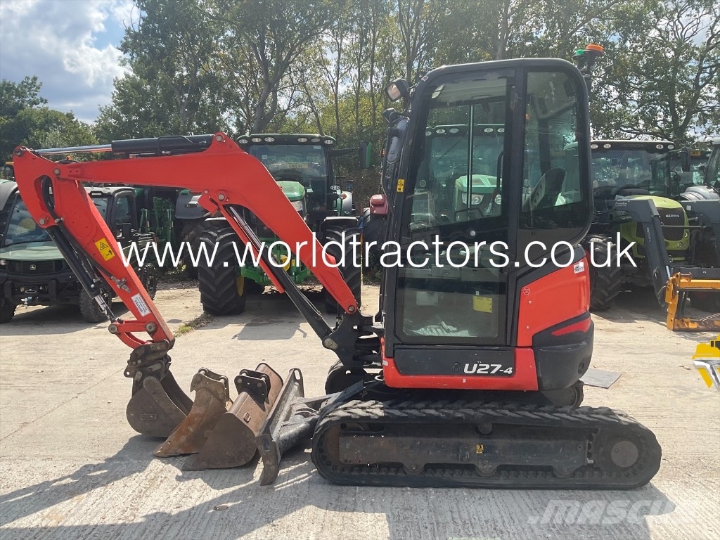 Kubota U 27-4 Minigraafmachines < 7t