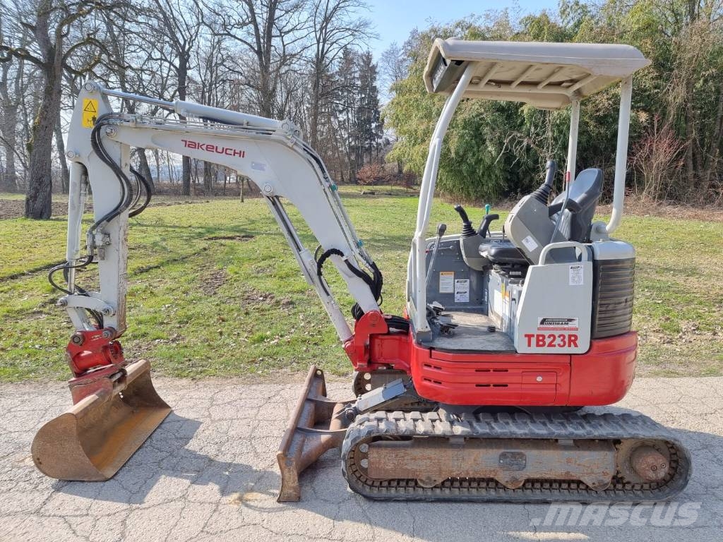 Takeuchi TB 23 R Mini excavators < 7t (Mini diggers)