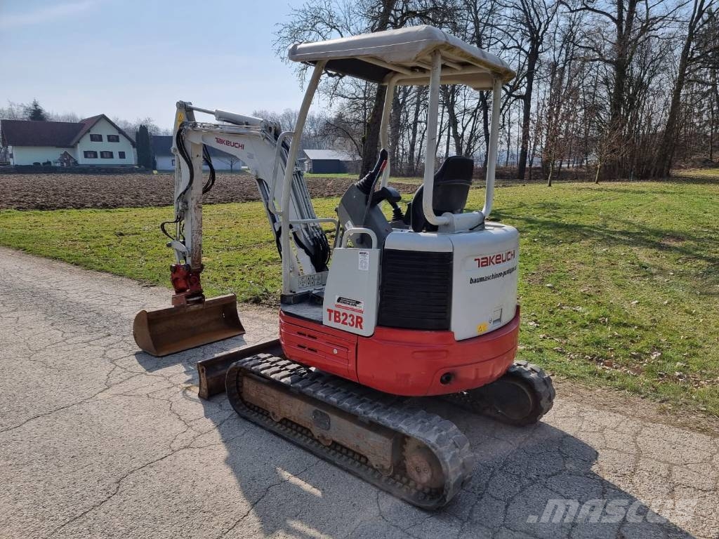 Takeuchi TB 23 R Mini excavators < 7t (Mini diggers)