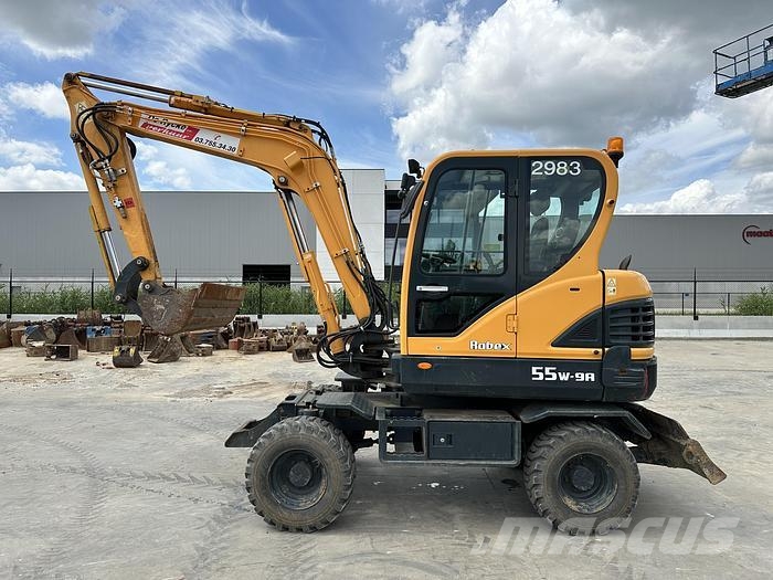Hyundai R55W-9A Wheeled excavators