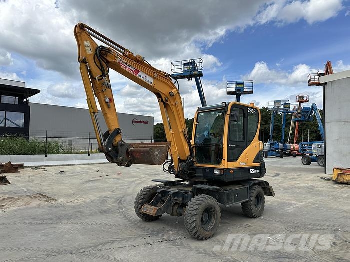 Hyundai R55W-9A Wheeled excavators
