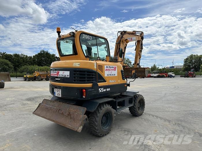 Hyundai R55W-9A Wheeled excavators