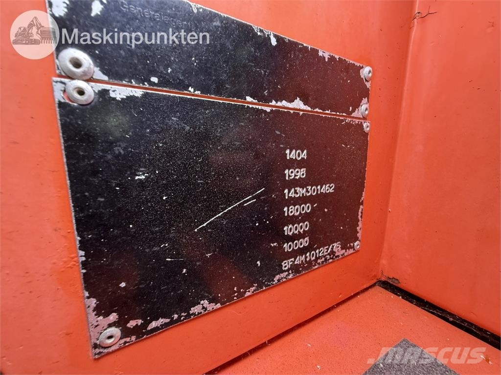 Atlas 1404 Εκσκαφείς με τροχούς - λάστιχα