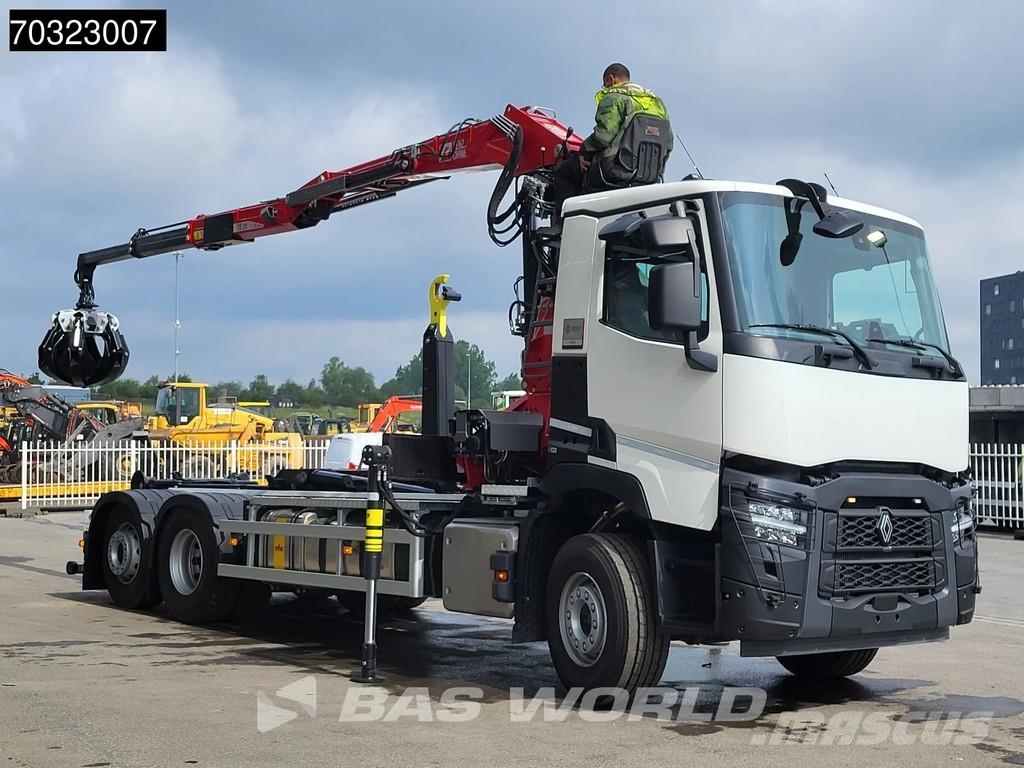 Renault C 480 C 6X2 NEW! Penz Crane 15Z.9.50R HIAB 20S56 c شاحنات الرافعات الخطافية