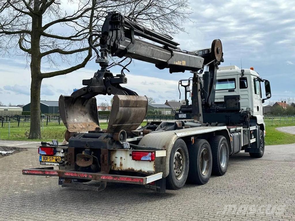 MAN TGS 35.400 8X4 !!TRIPLE!! 24tm CRANE/HOOK ARM!!RAD Camiones polibrazo