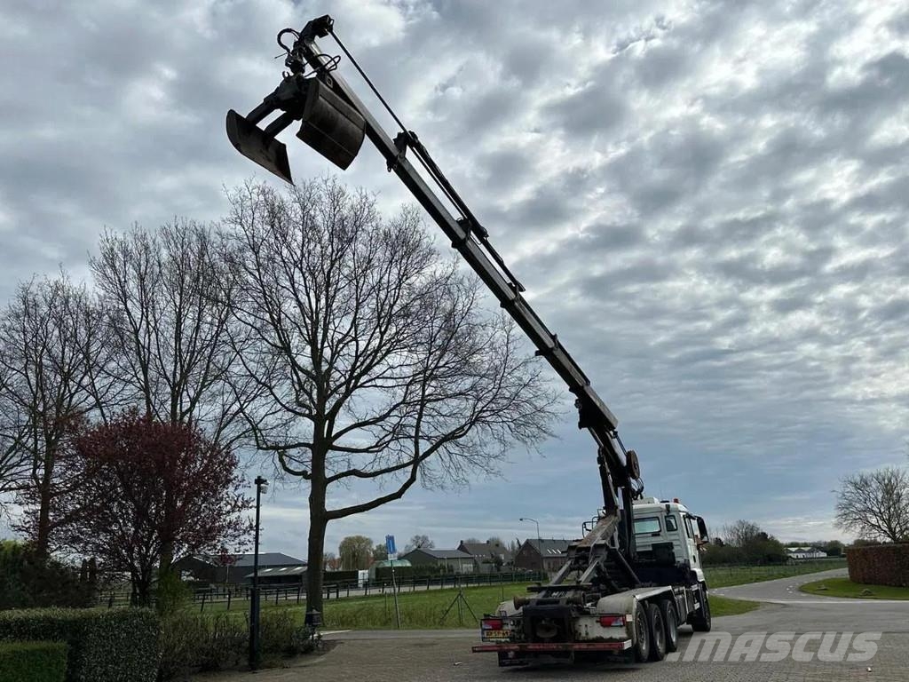 MAN TGS 35.400 8X4 !!TRIPLE!! 24tm CRANE/HOOK ARM!!RAD Camiones polibrazo