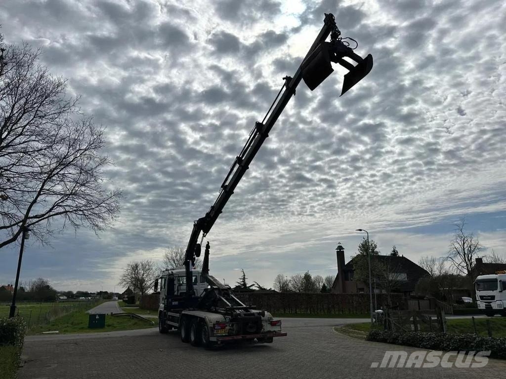 MAN TGS 35.400 8X4 !!TRIPLE!! 24tm CRANE/HOOK ARM!!RAD Camiones polibrazo