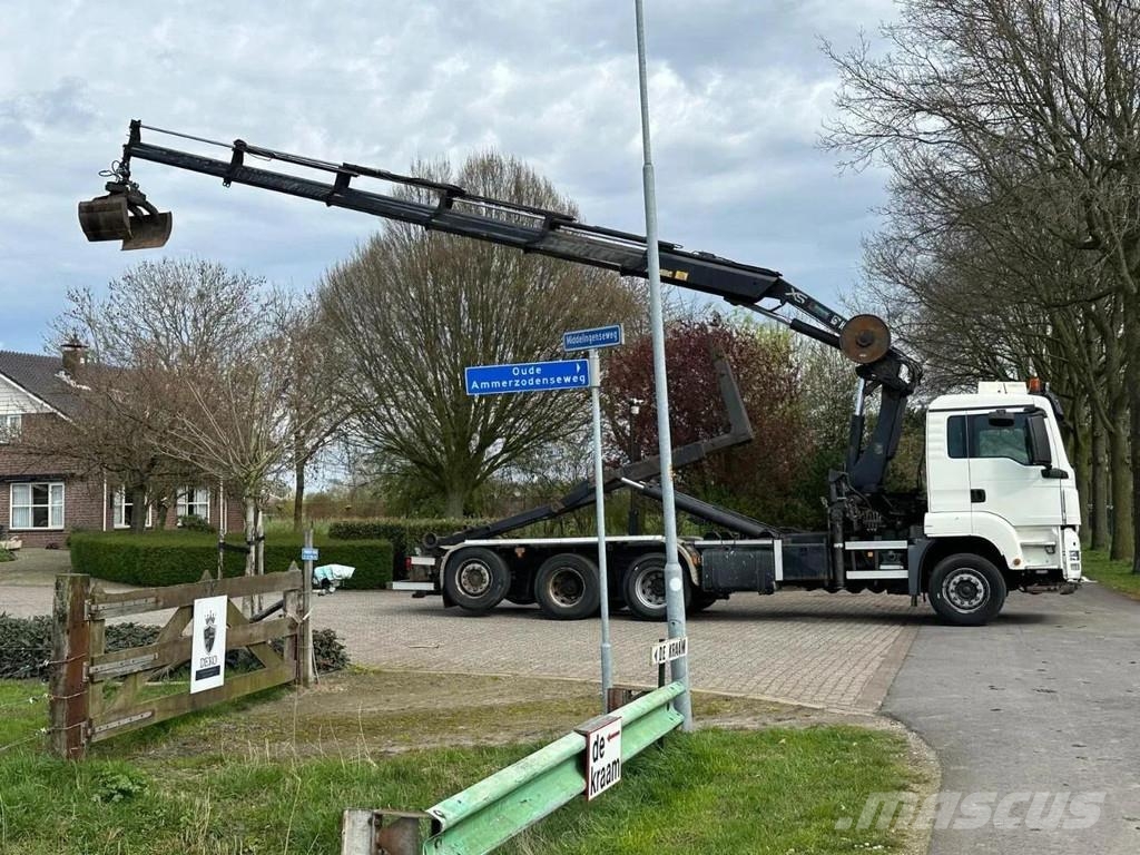 MAN TGS 35.400 8X4 !!TRIPLE!! 24tm CRANE/HOOK ARM!!RAD Camiones polibrazo