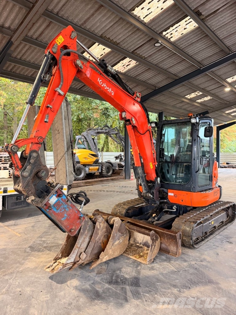 Kubota U 48-4 حفارات صغيرة أقل من 7 طن (حفارات صغيرة)