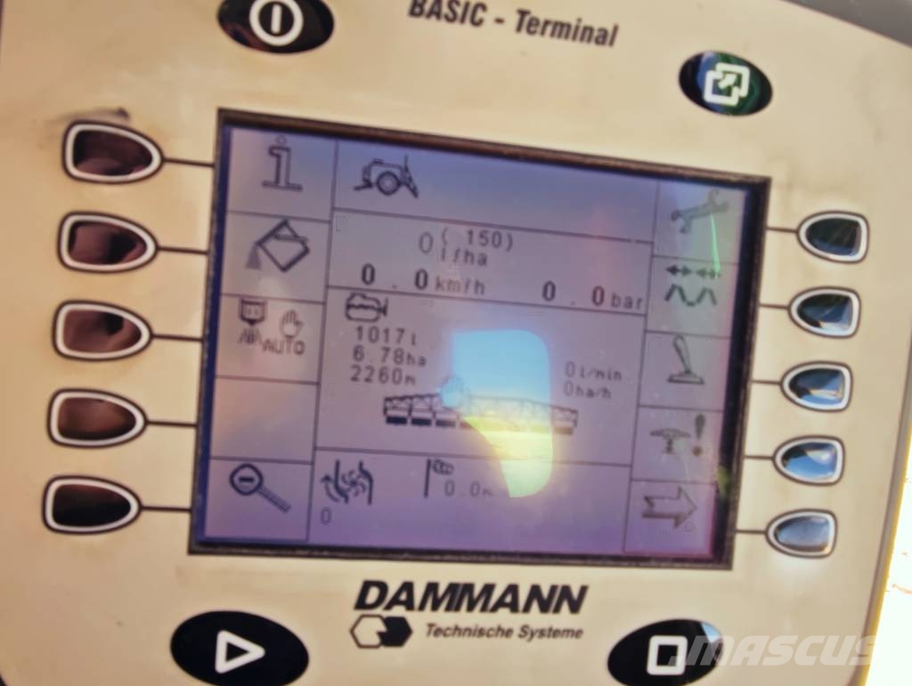 Dammann DT 500 RTK signal - automatic section control Selvkørende sprøjter