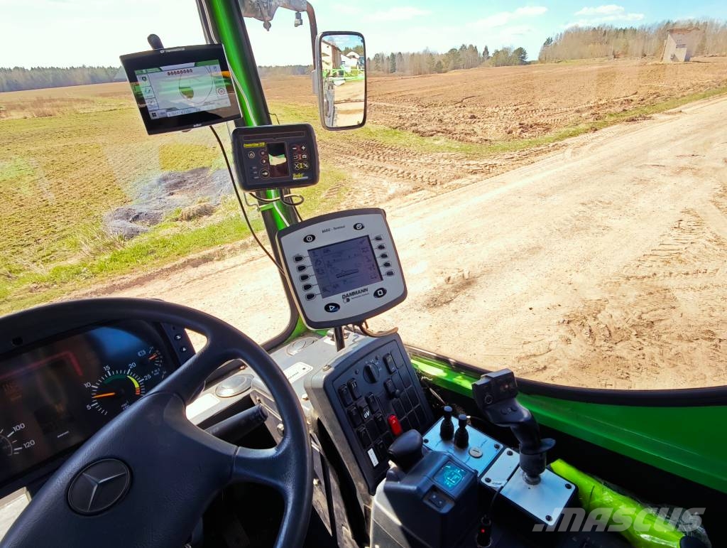 Dammann DT 500 RTK signal - automatic section control Selvkørende sprøjter