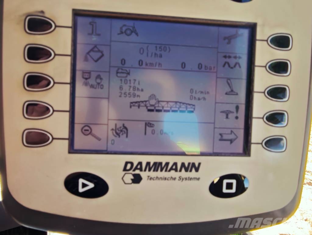 Dammann DT 500 RTK signal - automatic section control Selvkørende sprøjter