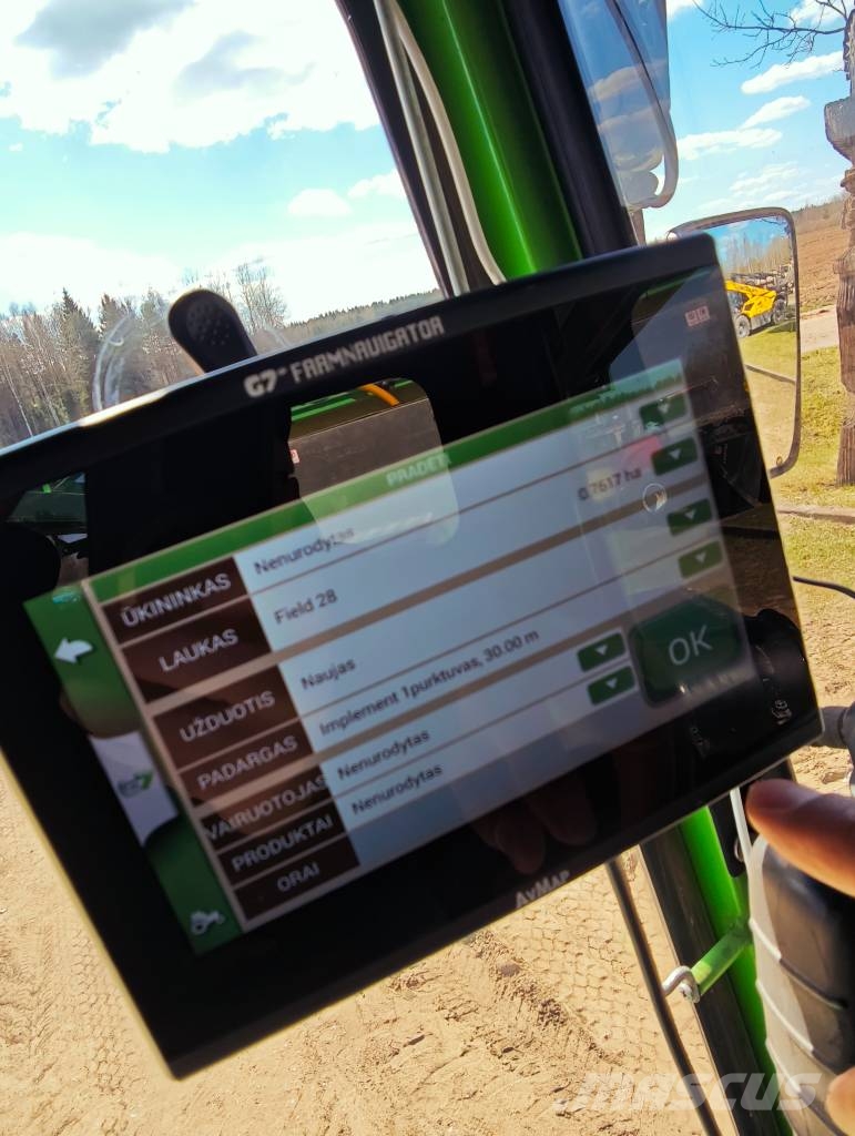 Dammann DT 500 RTK signal - automatic section control Selvkørende sprøjter