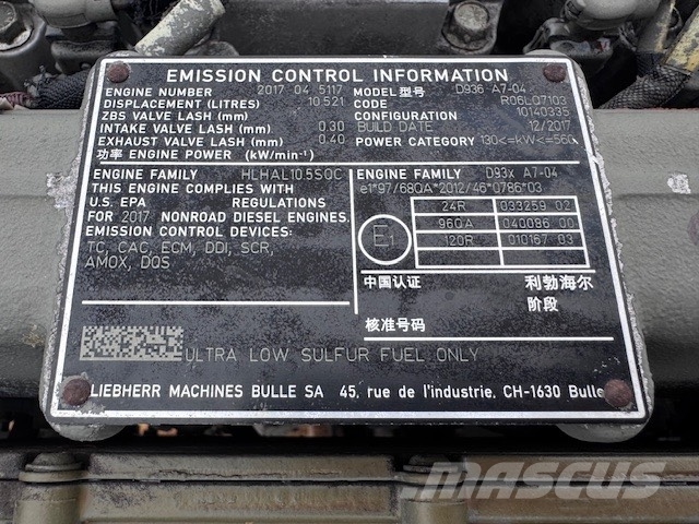 Liebherr L 580 Xpower PARTS ONLY Φορτωτές με λάστιχα (Τροχοφόροι)