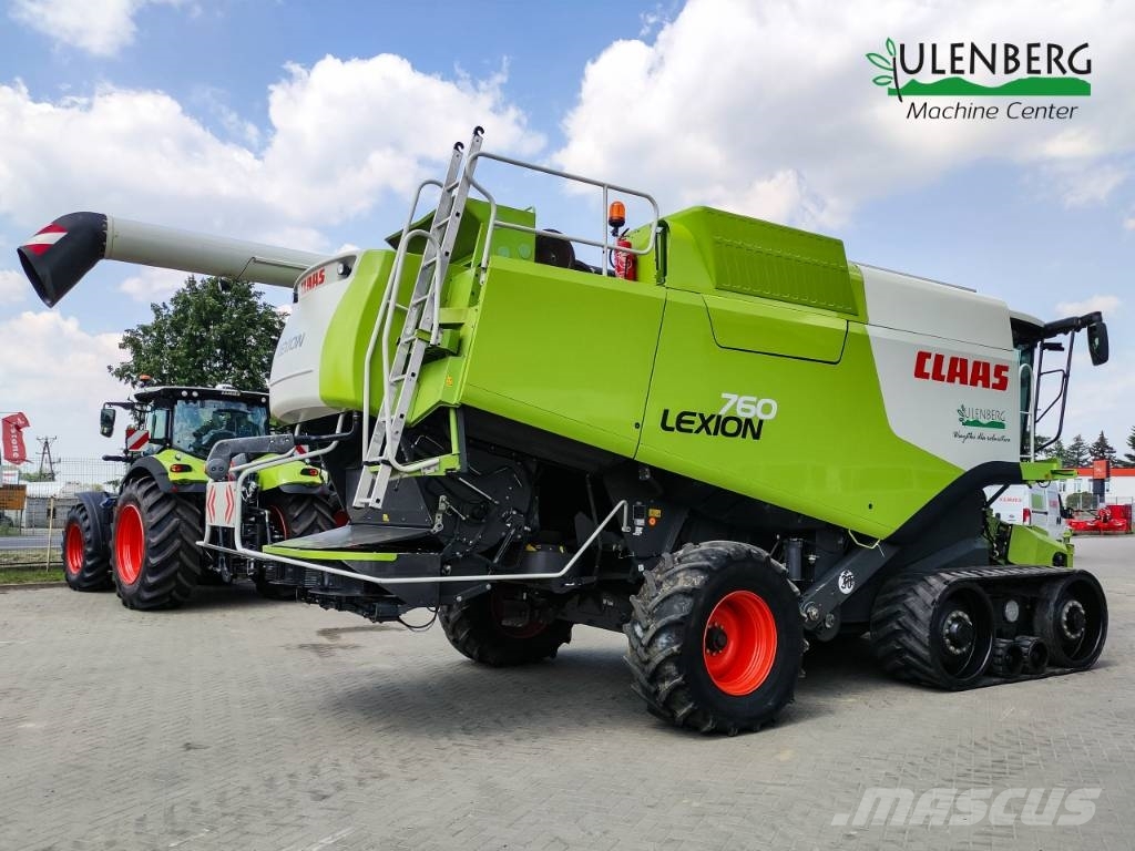 CLAAS Lexion 760 TerraTrac Combine harvesters