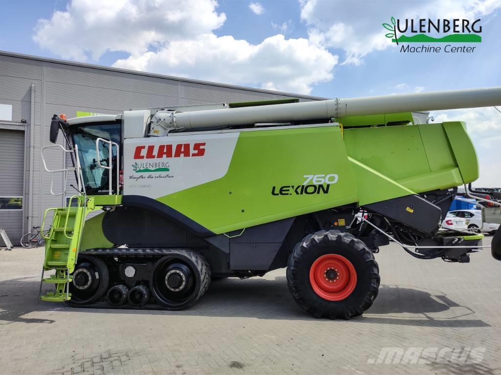 CLAAS Lexion 760 TerraTrac Combine harvesters