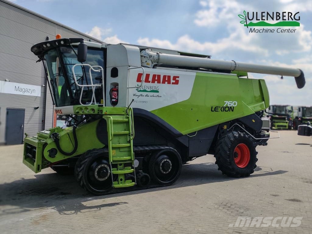 CLAAS Lexion 760 TerraTrac Combine harvesters