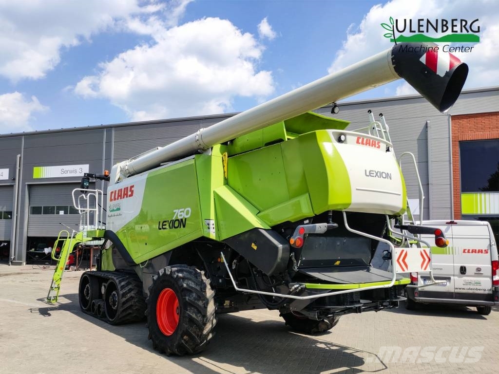 CLAAS Lexion 760 TerraTrac Combine harvesters