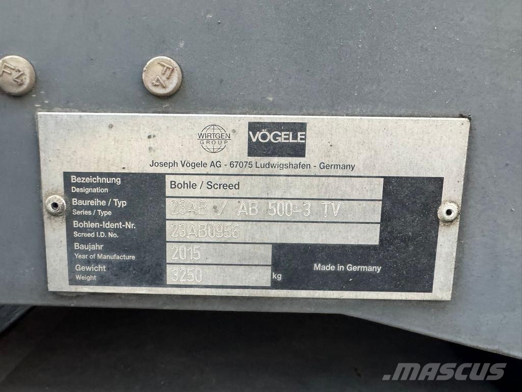 Vögele Super 1800-3i Asfaltni finišerji